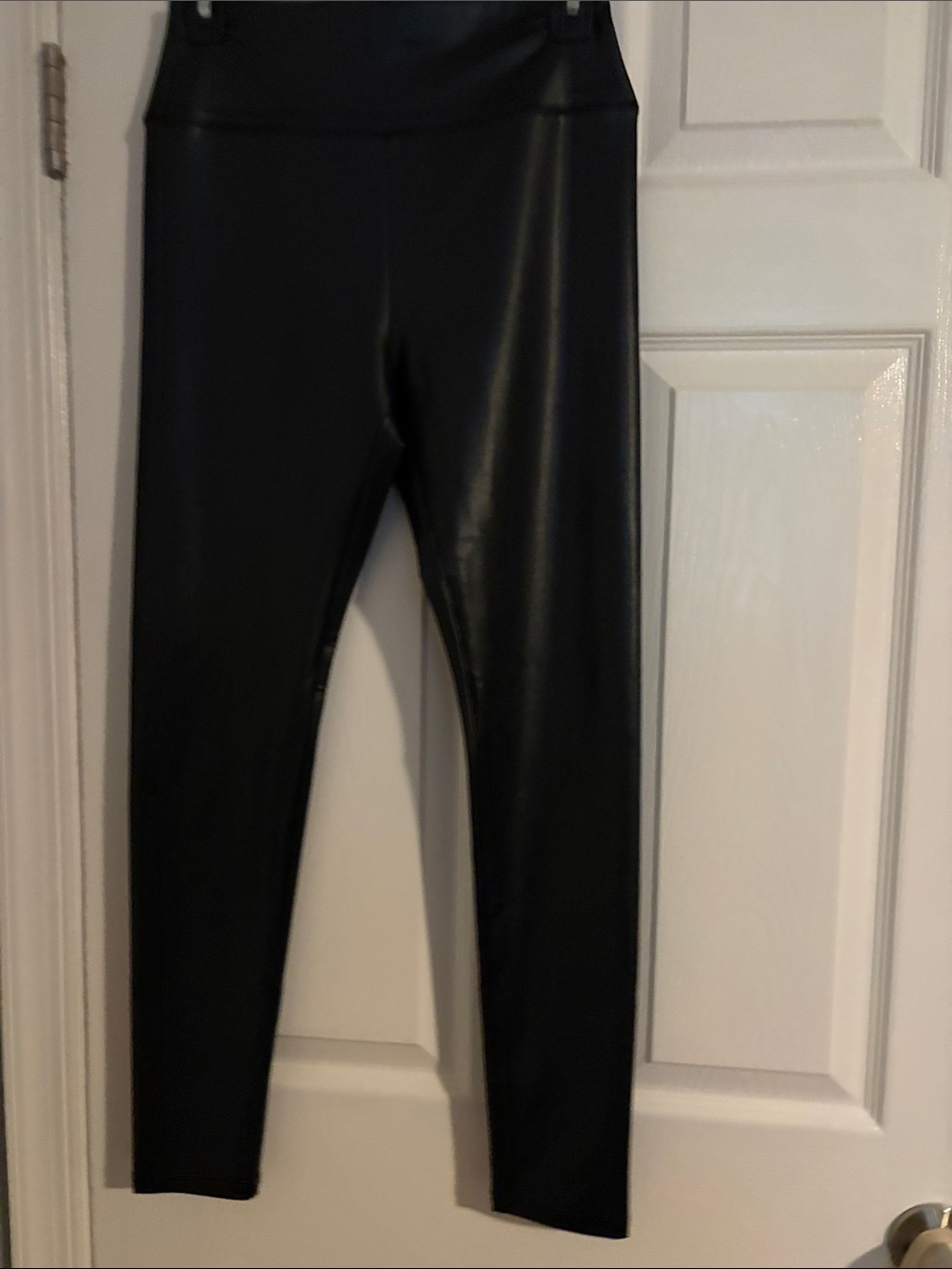 wild fable Black Faux-Leather Leggings